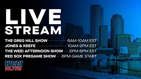 WEEI Daily Livestream .